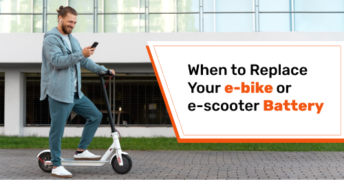 When to Replace Your e-bike or e-scooter Battery