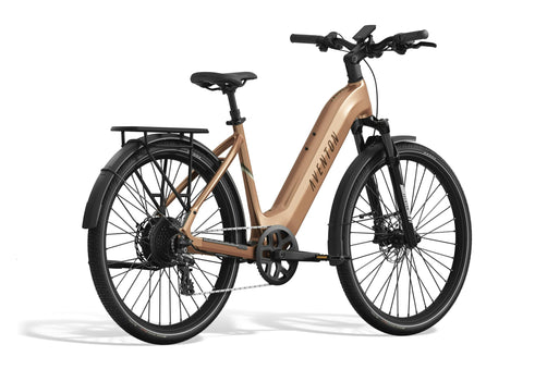 Aventon Level.3 Step-Through Commuter Ebike – 500W Motor, 32 km/h Top Speed, 112 km Range