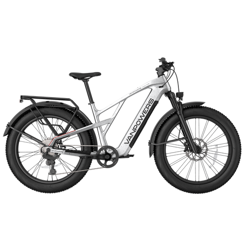 Vanpowers GrandTeton Pro – 750W Hub Motor, 104KM Range, 26” Fat Tires