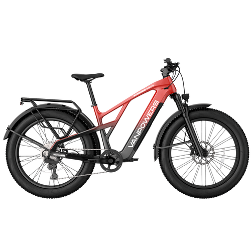 Vanpowers GrandTeton Pro – 750W Hub Motor, 104KM Range, 26” Fat Tires