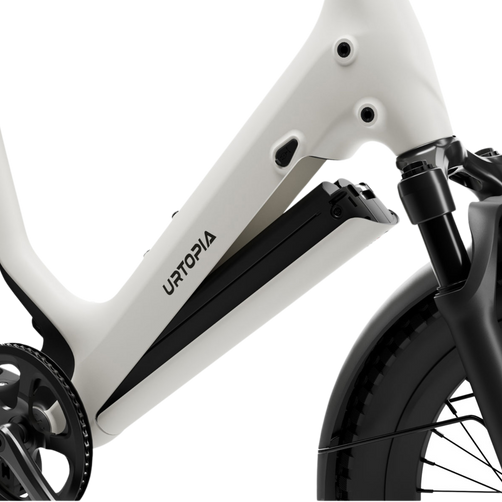 Urtopia Joy Carbon Fat Tire E-Bike — 32 km/h (40 km/h unlocked), 112 km Range, 750W Peak