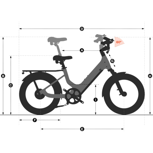 Urtopia Joy Carbon Fat Tire E-Bike — 32 km/h (40 km/h unlocked), 112 km Range, 750W Peak
