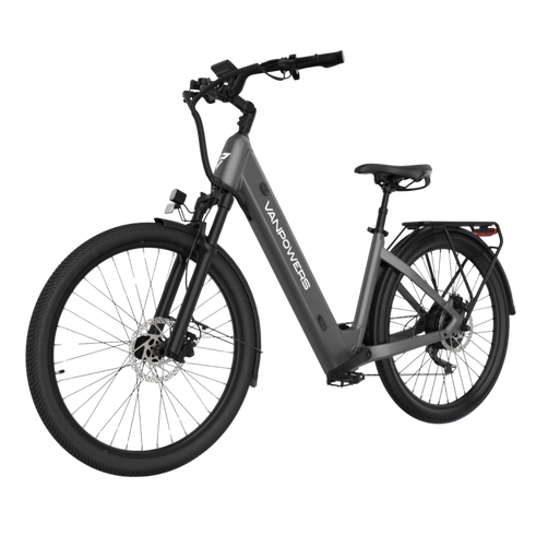 Vanpowers UrbanGlide Standard – 500W Hub Motor, 104KM Range, Step-Through Frame
