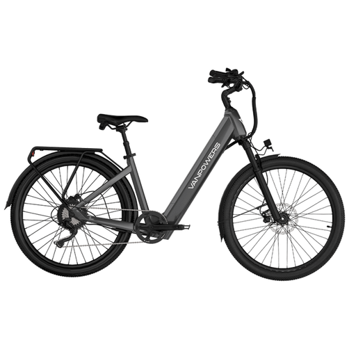Vanpowers UrbanGlide Standard – 500W Hub Motor, 104KM Range, Step-Through Frame