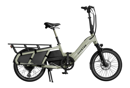 Aventon Abound Step-Through Cargo E-Bike – 750W Motor, 80KM Range, Utility Design