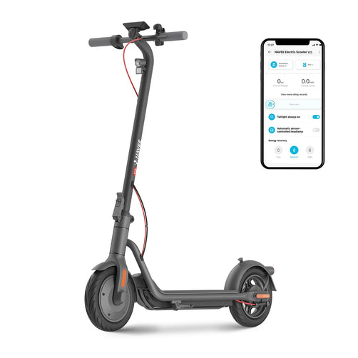 NAVEE V25 Electric Scooter – 600W Max Power, 30km/h Speed, 25km Range