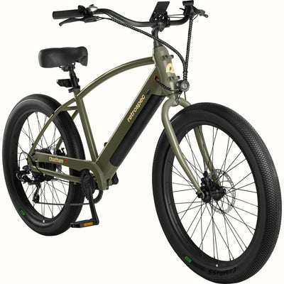 Chatham Rev-Beach Cruiser Electric Bike - Step Over