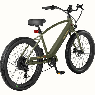 Chatham Rev-Beach Cruiser Electric Bike - Step Over