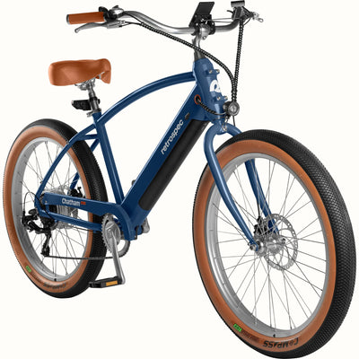 Chatham Rev-Beach Cruiser Electric Bike - Step Over