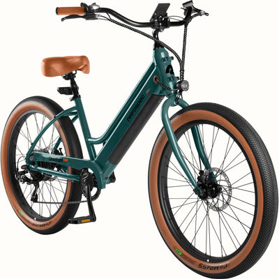 Chatham Rev+ Beach Cruiser Electric Bike - Step Through