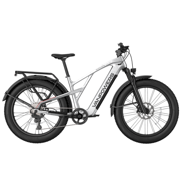 Vanpowers GrandTeton Pro – 750W Hub Motor, 104KM Range, 26” Fat Tires