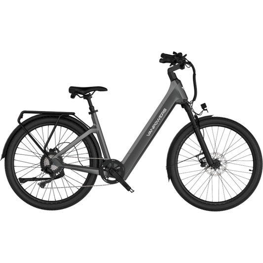 Vanpowers Urban Glide Pro – 500W Hub Motor, 105KM Range, Hydraulic Suspension, Step-Through Frame