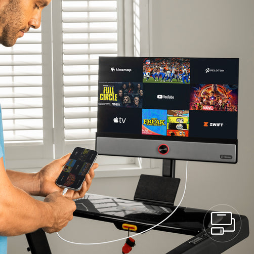 Yesoul T1M PLUS-T Treadmill with 21.5" Smart Screen