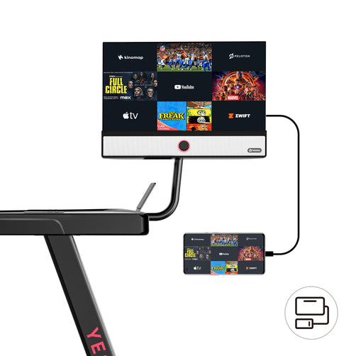 Yesoul T1M PLUS-T Treadmill with 21.5" Smart Screen