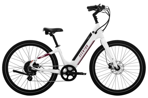 Aventon Pace 500.3 Step-Through E-Bike – 500W Motor, 96KM Range, Comfortable Cruising